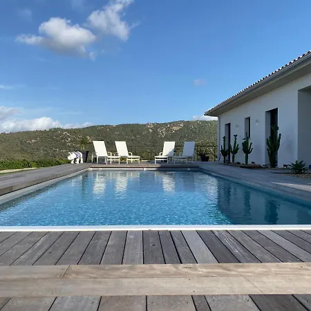 Vue Sanguinaires Et Isolella Villa