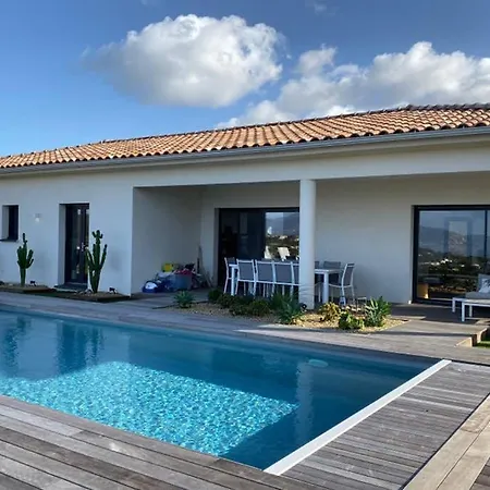 Vue Sanguinaires Et Isolella Villa